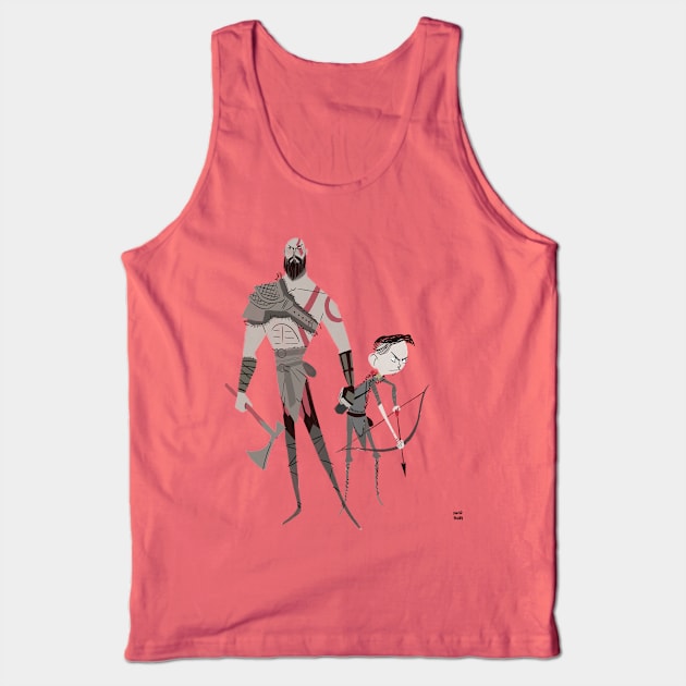 God of War Tank Top by davidpavon